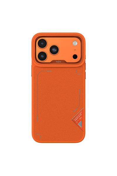 Kajsa iPhone 17 Pro Max Kılıf M-safeli O-Ring Metal Kamera Çerçeveli Matrix C...