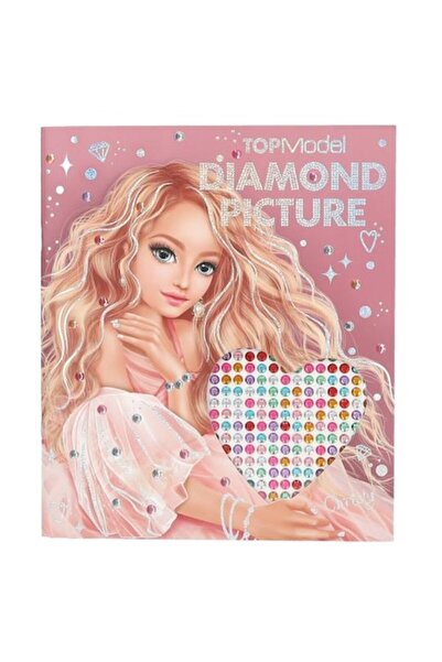 Top Model Carte creativă, TOPModel, Diamant cu autocolante