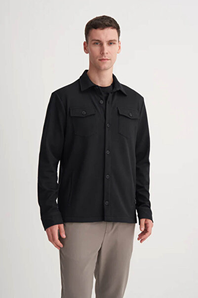 Cazador Premium Navy Blue Men's Cardigan 53490