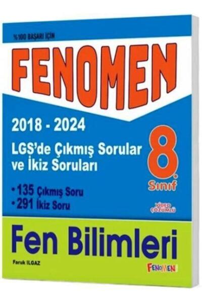 Fenomen Yayıncılık Fenomen Yayınları 8. Sınıf LGS Fen Bilimleri Çıkmış ve İki...