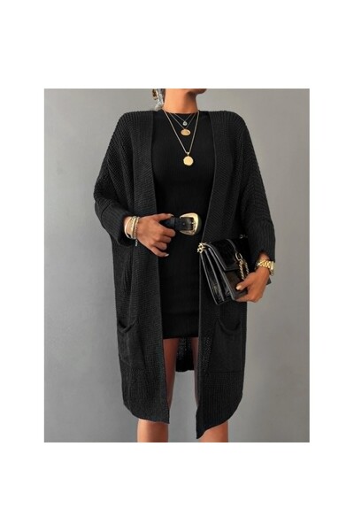 bayansepeti New Season Women's Oversized Pattern Pocket Detailed Casual Women...