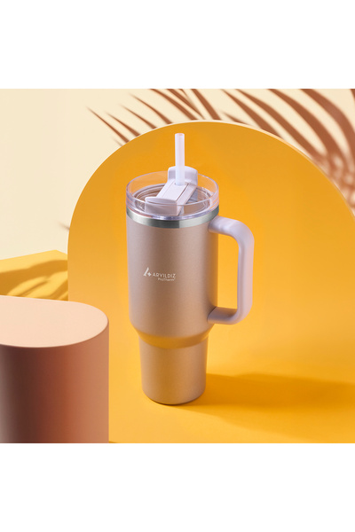 Aryıldız Protherm Flow up Thermos Gold 900 ml