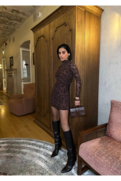 Bak Moda Floral Mini Flog Printed Dress