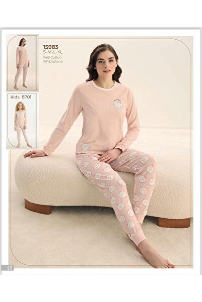 Sevim 15983 BASKILI PİJAMA TAKIM