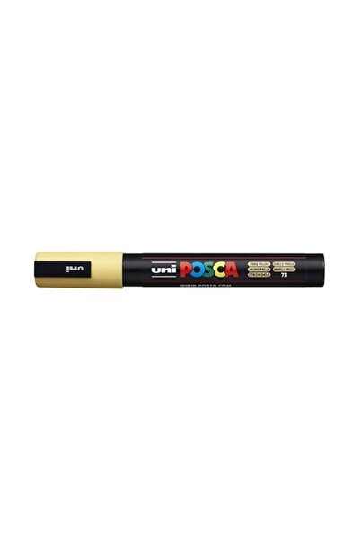Uni PC-5M Posca Universal Marker, 1.8-2.5 mm, Light Yellow