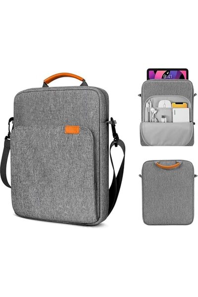 The Bros 13 Inch Tablet Sleeve Bag with Handle & Shoulder Strap for iPad Air ...