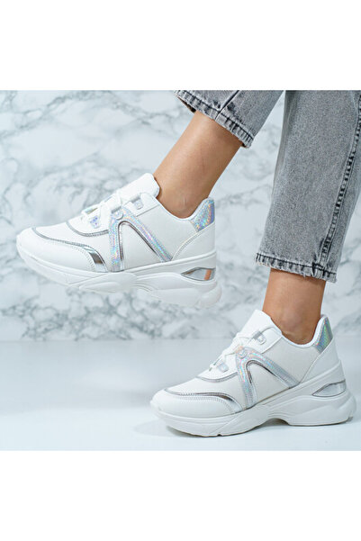 Sofia Store Sneakersi dama din piele ecologica Nellie