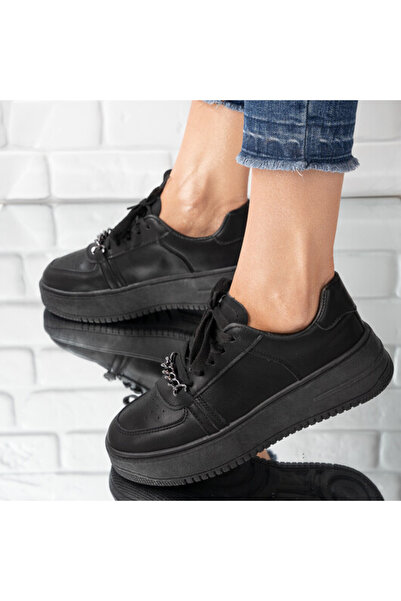 Sofia Store Sneakers dama din piele ecologica cu lant Zita