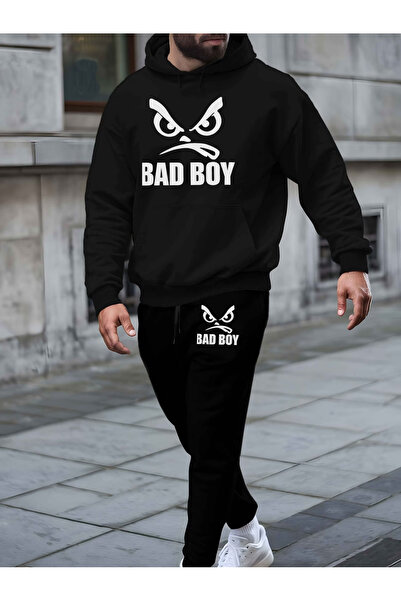 GHZAL Home Collection Stylish and Comfortable Bad Boy Printed Unisex Hooded S...