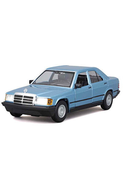 Mercedes Benz 1:24 Mercedes-Benz 190 E 2.6 Model Araba - Mavi