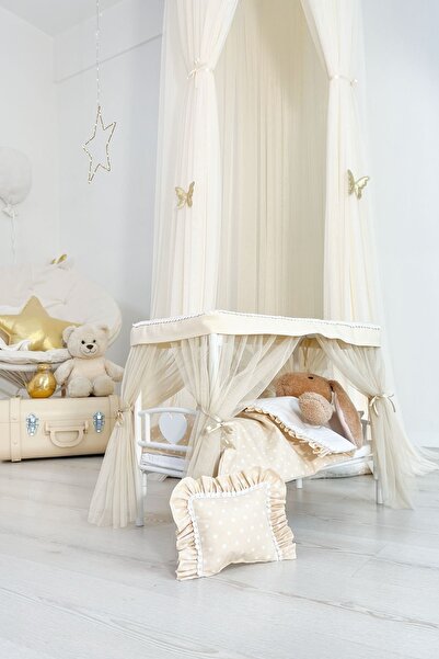 PAMUKA Cibinlikli Oyuncak Yatak-Doll Bed Canopy