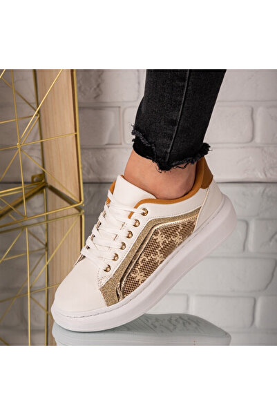 Sofia Store Γυναικεία Αθλητικό παπούτσι από οικολογικό δέρμα Jeni