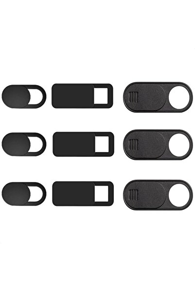 The Bros 9 Pcs Ultra Thin Webcam Cover, 0.03 inch Slide Camera Blocker Protec...