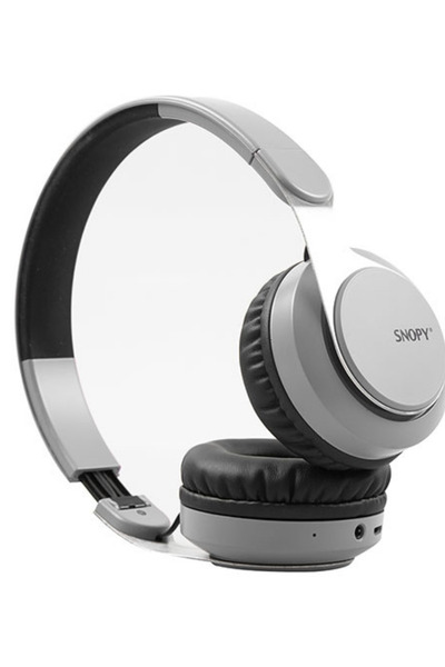 Snopy Cosy Gri Mobil Telefon Uyumlu Bluetooth Kablosuz Mikrofonlu Kulaklık Sn-34bt