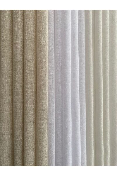 Belvedere Naturally Looking Heavy Flowing Luxurious Linen Tulle