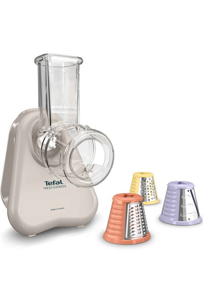 TEFAL Răzătoare electrică Fresh Express DN853BE0, 150W, 3 în 1, design compac...