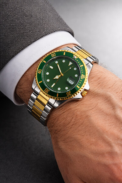 G Sport POLO Submariner Steel Calendar Men's Wristwatch