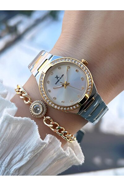 Daniel Klein 2 Years Warranty Steel Cord 3 Atm Water Resistant Women Wristwat...