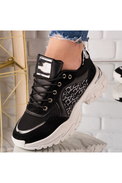 Sofia Store Sneakersi dama cu talpa inalta din piele ecologica Yaren