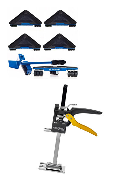 Kraft&dele Kit complet de ridicare și mutare a mobilei, sistem de ridicare și...