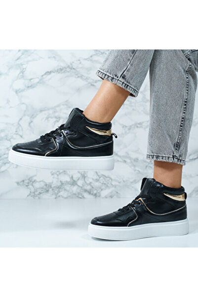 Sofia Store Sneakers dama din piele ecologica cu insertii Bonnie