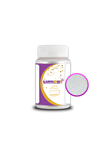 Lumea Food coloring powder surface Pearl white, 40g -