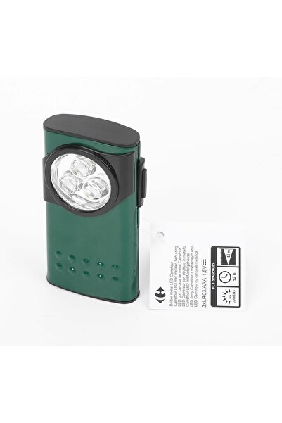 Carrefour Lampa portabila Carrefour, metal, 65 lm, Verde