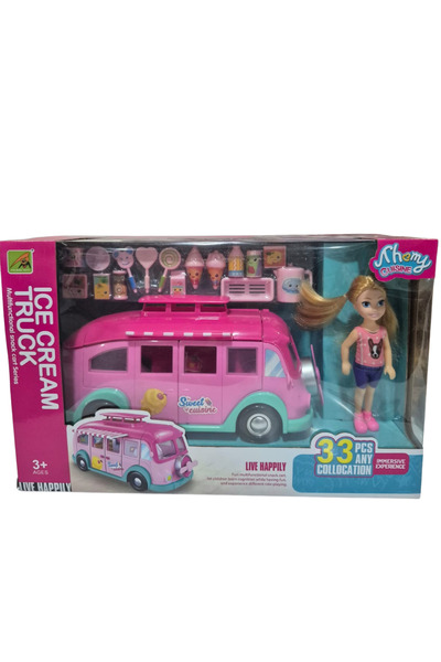 Pasifik Toys Oyuncak Seyyar Dondurma Araba Seti