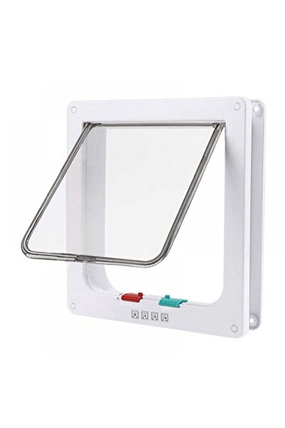 Dugie باب أوميغا للقطط بأربعة اتجاهات - قابل للقفل