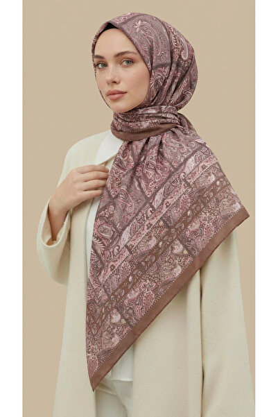 Karaca Eşarp وشاح قطني من مافيرا بطول 120 سم - وردي - سلمون