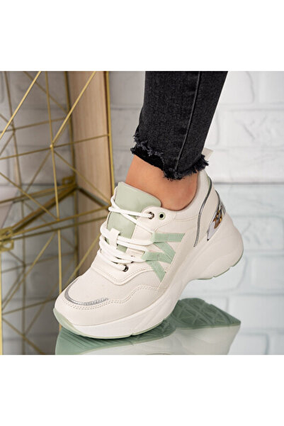 Sofia Store Sneakersi dama cu talpa inalta din piele ecologica Yolanda