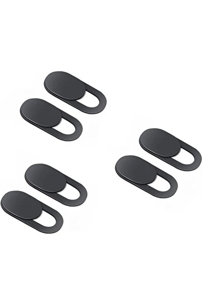 The Bros 6 Pcs Black Ultra Thin Webcam Cover Privacy Slider Compatible with L...