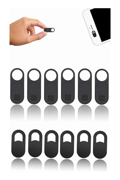 The Bros Webcam Cover Slide 12PCS, Ultra-Thin Privacy Protector Compatible fo...