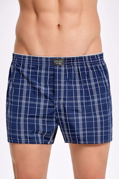 İlke Men'S, 60% Cotton 40% Polyester, Poplin, 6-Pack Boxer Briefs