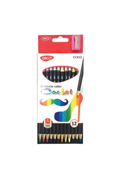 daço Colored pencils 12 colors / set Cochet DACO