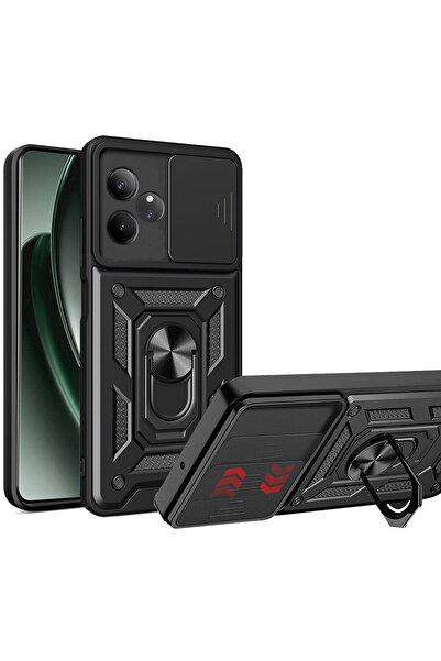 Techsuit Husa pentru Realme GT 6 / GT 6T - CamShield Series - Black