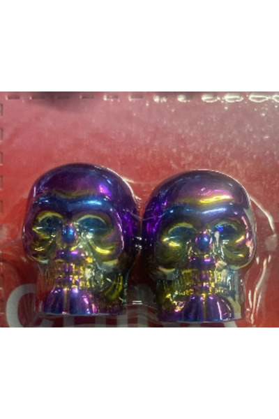 İthal BİSİKLET-MOTOSİKLET SİBOP KAPAĞI METAL RAINBOW-6