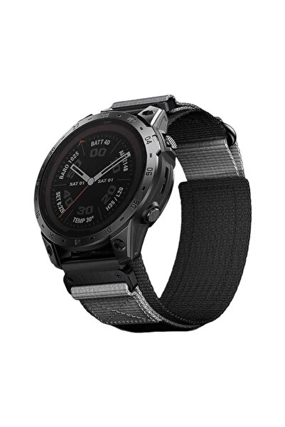 O Ozone 22mm Watch Band For Garmin Fenix E/Fenix8 AMOLED 47mm| Rugged Nylon Q...