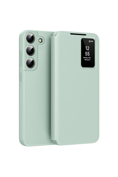 Techsuit Husa pentru Samsung Galaxy S22 Plus 5G - SmartView Series - Green