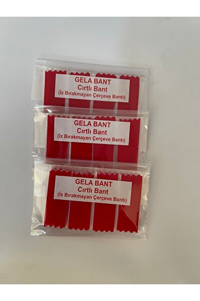 SLCMARKETİM 12 Ad. Cırt Bant Çerçeve Tablo Asma Bantı Cırt Bant Siyah