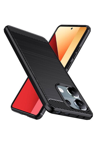 Techsuit Husa pentru Xiaomi Redmi Note 13 Pro 4G / Poco M6 Pro 4G - Carbon Si...