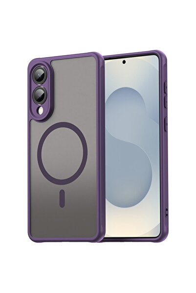 Techsuit Husa pentru Samsung Galaxy S25 Edge - HaloFrost II MagSafe - Purple