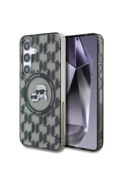 Karl Lagerfeld Husa pentru Samsung Galaxy S25 - IML Monogram MagSafe (KLHMS25...