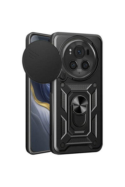 Techsuit Husa pentru Honor Magic6 Pro - CamShield Series - Black