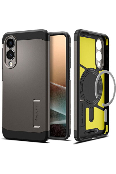 Spigen Husa pentru Samsung Galaxy S25 Edge - Tough Armor MagSafe - Gunmetal