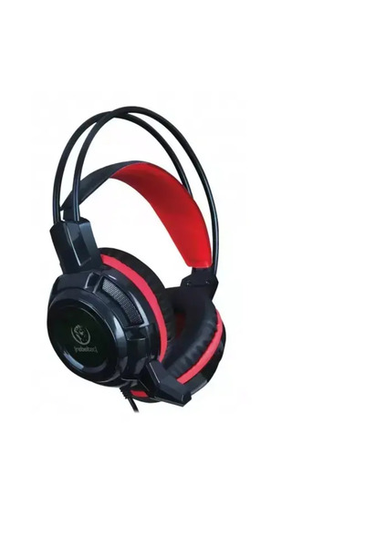 Rebeltec Baldur gaming headset, over-ear, microphone, 45mW, Black/Red