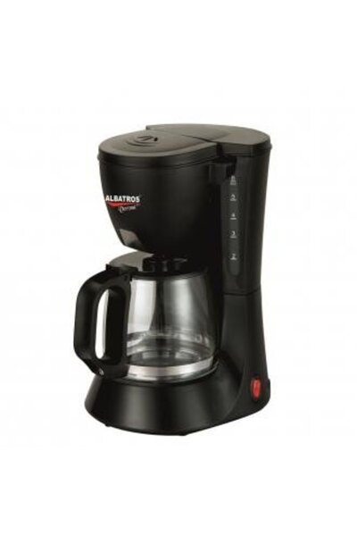 ALBATROS Verona 600W Black Drip Coffee Maker 0.6L by