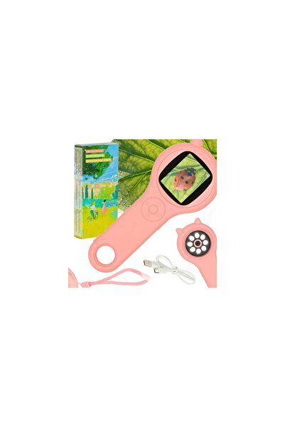 Three top online Microscop optic lupă digitală 500x 2Mpx roz