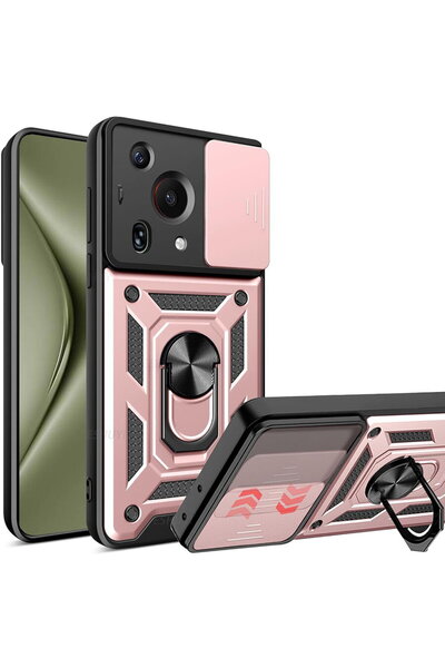 Techsuit Husa pentru Huawei Pura 70 Ultra - CamShield Series - Rose Gold