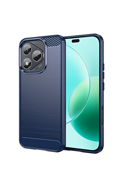Techsuit Husă pentru Honor 400 Lite - Silicon Carbon - Albastru